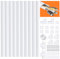 MUDEELA Cable Trunking, 4 Meter Concealer, Cable Tidy Cable Raceway, Cable Management Kit for Home Office - 10 X L400mm, W30mm H17mm, White