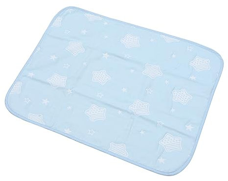 Ipetboom Wasserdichte Wickelauflage Aus Baumwolle Wiederverwendbare Saugfähige Wechselmatte Mit Sternen Für Wickeltisch Und Unterwegs