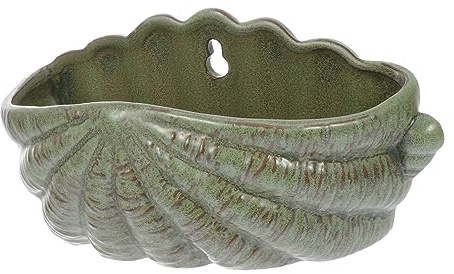 iplusmile Pot de Fleurs Mural en Céramique Pot Suspendu Décoratif pour Plantes pour et et Solide