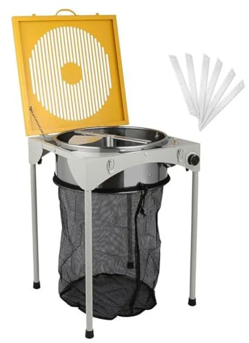 JXYQ Elektrischer Blattknospentrimmer, 45 cm (18 Zoll) Hydroponik-Elektrotrimmer, 3 Geschwindigkeitsstufen, 60 W, 6 Klingen, Trimm- und Entferner für Pflanzen und Blumen, Grastrimmer, Knospentrimmer