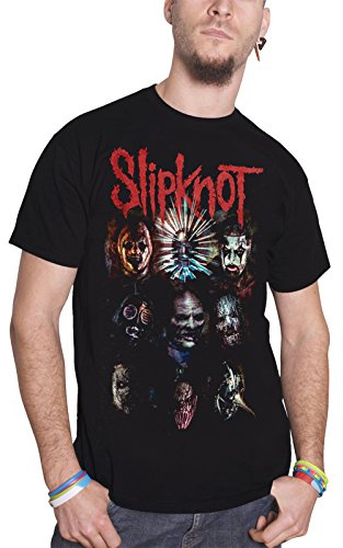 Slipknot Men's Prepare for Hell 2014-15 Tour T - Shirt (Pack of 1)