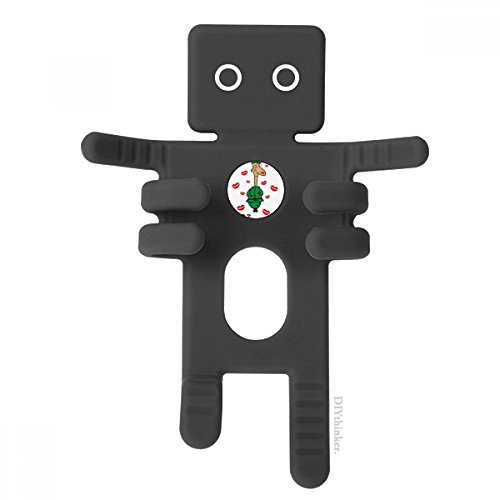 DIYthinker Kuss Russland Männlich Soldat Patten Telefon-Einfassung Auto-Armaturenbrett-Halter für Handy-Geschenk