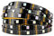 BTF-LIGHTING SK9822 (ähnlich APA102C) Individuell adressierbar 16.5ft 5m 30 Pixel/LEDs/m 150 LEDs IP30 Nicht-wasserdichtes Schwarzes PCB DATA und CLOCK separat DC5V Full Color