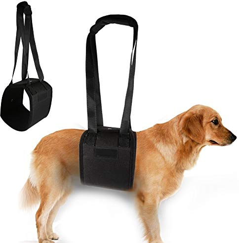 Hundegeschirr Hunde Tragehilfe Gehhilfe Gehhilfe Hund für Rehabilitation der Wirbelsäule des Hundes, der Hüft und Kniegelenke(S)