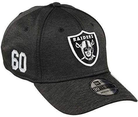 New Era Las Vegas Raiders NFL Established Number 39Thirty Stretch Cap - M - L