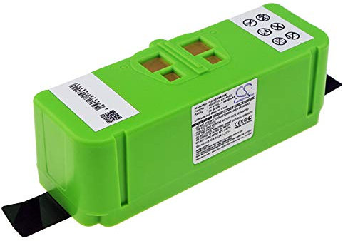 TECHTEK Batterie 5200mAh Compatible avec [iRobot] pour Roomba 614, pour Roomba 615, pour 640, pour 652, pour 665, pour 670, pour 671, pour 675, pour 676, pour 677, pour 680, pour 681, pour 685, pour