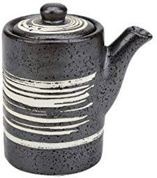 TONGTONG Japanischer Stil Keramik Öl Essig Olivenöl Flasche Topf Spender Sushi Sojasauce Flüssige Menage Sushi Kochen Gewürze Gläser #43