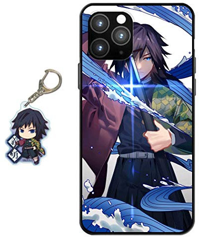 Staremeplz Compatible with iPhone 13 Pro Case Anime Design [With Figure Keychain], Soft Silicone Flexible TPU Animation Phone Case for iPhone 13 Pro