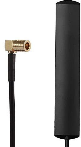 MONTOLA® DAB+ Antenne SMB Adapter aktive DAB Auto Radio Antenne Klebeantenne Scheibe Antenne mit SMB Adapter Antenne für Auto Digital Radio