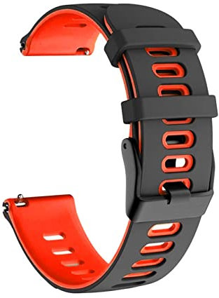 AMSH Cinturino in silicone per smartwatch Zeblaze NEO 3/Stratos/GTR2 Braccialetti da polso 22mm, For Amazfit GTR 2 2e, Agata