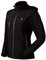 Little Donkey Andy Giacca softshell da donna con cappuccio rimovibile, fodera in pile e impermeabile nero XS, T1. Aggiornamento/nero, L