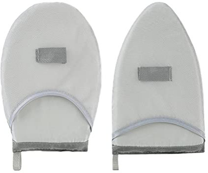 TOPINCN Guantes de Ropa Resistentes Al Calor para Planchar, Guante Protector Antivapor con Aislamiento de Bucle para los Dedos, Tabla de Planchar de Mano, Protección Integral (2)