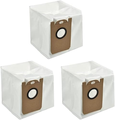 YUETTYY Lot de 6 sacs à poussière de rechange pour aspirateur robot Ultenic T10, sacs à poussière étanches de grande capacité (3)