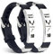GWAWG Messi10 Fußballstern-Armband - 2 Stück Edelstahl Silikon Sport-Trend-Armband - Personalisierbares Fußball-Fan-Schmuck Geschenk