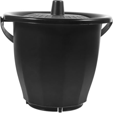 HOMSFOU crachoir pot à urine seau à urine en pot seau à pipi pot réutilisable toilettes portables bassine en plastique pot de chambre avec couvercle adulte urinoir seau à couches voyage