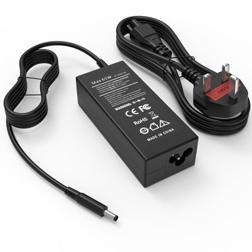 65W AC Adapter Replacement for Dell Latitude 3340 3430 3420 3440 3520 3540,Dell Vostro 5620 5625 5630 5635 3420 3425 3430 3530 3535 5415 5490 19.5V 3.34A Laptop Charger Power Cord