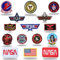 15 Stück Aufnäher für Kleidung, bestickt mit der amerikanischen Air Army und Nasa Patches – Militärrucksack-Patch, Aufkleber für Kleidung mit Bügeleisen, zum Aufbügeln, waschbeständig.