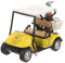 KOMBIUDA Golf Cart Model Desktop Golf Carts Pullback Action Vehicles Die-cast Model Toys Golf Cart Sculptures Golf Cart Ornament Diecast Golf Carts Toy Realistic Model Mini Statue Alloy