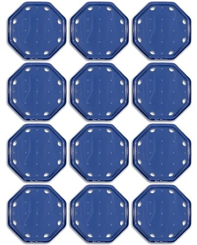 GoFloats V2 Inflatable Solar Pool Heaters for Affordable Pool Heating and Insulation - 12 Pack
