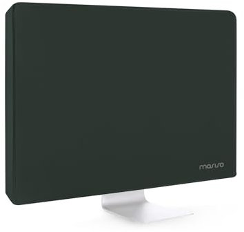 MOSISO Housse Moniteur Polyester Anti-poussière 26, 27, 28, 29 Pouces LCD/LED/HD Panneau d'affichage Protection Écran Anti-Statique Compatible avec 26-29 Pouces PC et TV,Vert Minuit