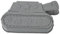 NHPY 1 Stück Silikon Backform Panzer, 26*15Cm Silikonmotivbackform 3D Panzer Backform Backform Panzer Kinder Für Die Kindergeburtstagsfeier Können Daraus Kuchen, Schokolade, Dessertpudding Usw(Grün)