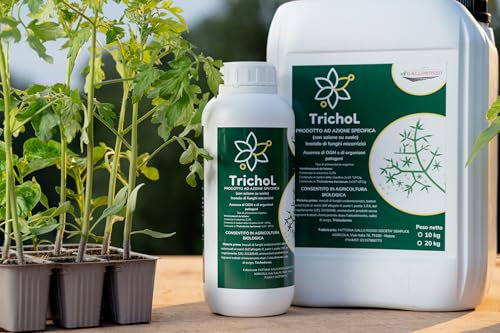 TrichoL - Inoculo funghi micorrizici - Humus di lombrico liquido con Trichoderma harzianum - Stimola lo sviluppo delle radici (1 kg)