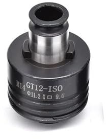 EVBELGBPZ G03 Gewindebohrfutter GT12 m2 M3 M4 M6 M10 Spannfutter Überlastschutz ISO-Anti-Bruch-Gewindebohrer CNC-Werkzeugmaschinen (GT12-M2, ISO-Standard)