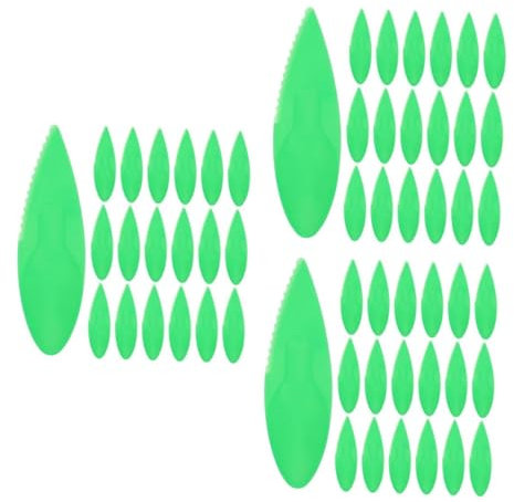 Cabilock 3 Juegos Pelador De Kiwis Herramienta Para Cortar Frutas Pelador De Cuchara De Fruta De Corte De Plástico Cuchara Para Cavar Kiwi Cuchara De Kiwi Páginas Green 50 Uds * 3