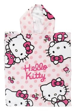 Hello Kitty Toalla de Playa Rosa Claro 50 x 115 cm - Marca EAN: 8445484459777