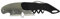 Coutale Premium, Waiter's Style, Double Lever Sommelier Friend Corkscrew - Black