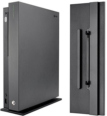 eXtremeRate Supporto Base Stand Verticale per Xbox One X Console(Nero)