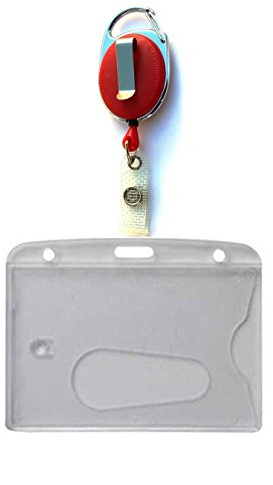 1x Ausweisset Ausweisjojo Jojo Zipper GÜRTELCLIP Kartenhalter Kartenhülle