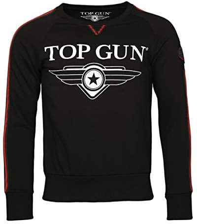 Top Gun Herren Sweatshirt Streak Tg20191013 Black,L