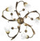 ONLI Deckenleuchte Arianna 5 Lichter Bronze