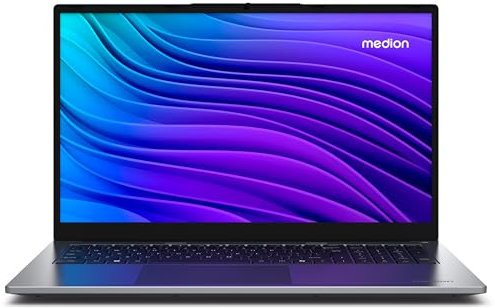 MEDION 43,9 cm (17,3 Zoll Full HD) E17433 Laptop (Intel Core i5-13420H, 16GB DDR4 RAM, 512GB SSD, HD Webcam, WLAN, Windows 11)
