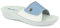 inblu Ciabatte Comode Suola Anatomica con Fascia E Rialzo VR0045 (Azzurro, 37)