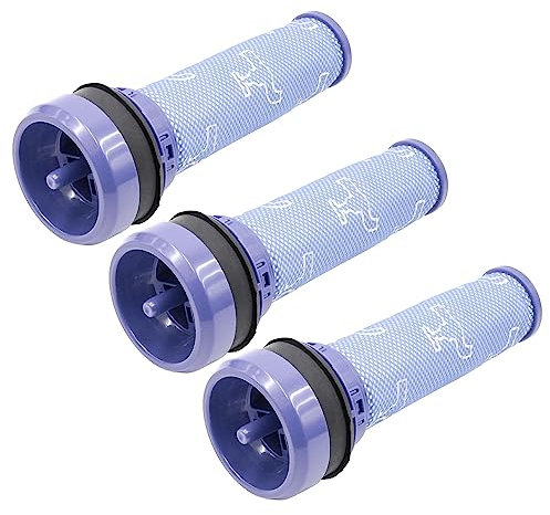 vhbw 3x Filtre pré-moteur compatible avec Dyson DC33, DC28, DC39, DC28c, DC33c, DC37, DC37c, DC41, DC53, DC39c aspirateur - Filtre de protection du moteur, nettoyable