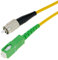 CableMarkt - Cavo in Fibra Ottica FC/PC - SC/APC Monomodale Simplex OS2 9/125 µm 1 m