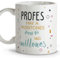 LolaPix Tasse professeurs. Tasses petit-déjeuner originales. Tasse en céramique 330 ml. Cadeaux avec phrases