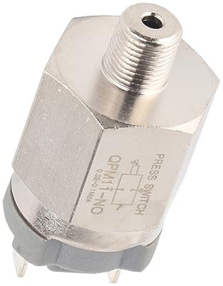Normalerweise Geschlossener Pneumatischer Einstellbarer Druckschalter, AC 220 V, 48 V AC/DC, Luftkompressor Ventil einstellbarer, IP54 Luftdruckkontrollschalter QPM11-NC Schalter G1/4 Zoll