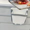 ADEPTNA 9L Collapsible Basket Hanging Over the Cabinet Door Waste Trash Bin for Home Kitchen Cabinet Bathroom Office caravan