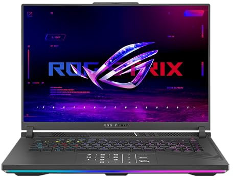 ASUS ROG Strix 16 G614JIR 16.0 WUXGA 165Hz Gaming Laptop (Intel i9-14900HX, NVIDIA GeForce RTX 4070 Laptop GPU, 16GB RAM, 1TB PCIe SSD, Windows 11 Home)