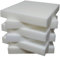 HABITA 33 HOME - Set 6 Imbottitura Cuscini 40x40, Interno Cuscino, Spugna per Imbottitura, per Cuscini da Esterno, Cuscini Sedie Cucina, Cuscino Personalizzato (40x40x5 Cm, Set 6 Poliuretano)
