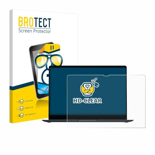 BROTECT Schutzfolie für Samsung Galaxy Book4 Pro 16 | Transparenter Displayschutz Made in Germany Klare Displayschutz-Folie Clear Einfache Montage Case-Friendly Displayfolie