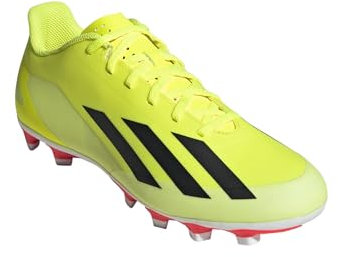 adidas Crazyfast FxG Fußballschuhe Schuhe, Yellow/Black, Größe 44 2/3