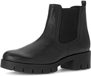 Gabor Damen Chelsea Boots, Frauen Stiefeletten,Best Fitting,Warmfutter,uebergangsschuhe,uebergangsstiefel,Schlupfstiefel,schwarz,41 EU / 7.5 UK