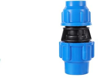 MiJunHD Connettore dritto per riduzione per tubi in PE, da 32 mm a 25 mm, in plastica, raccordi rapidi per irrigazione da giardino e agricoltura (1 pezzo)