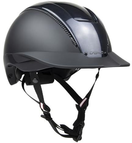 CASCO Reithelm Duell Black schwarz