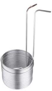 Wärmetauscher, 5 Größen Edelstahl-Würzekühler-Tauchrohr For Das Heimbrauen. Supereffizienter Würzekühler For Die Weinherstellung Zu Hause Für Fußbodenheizung, Warmwasserbereitung(9.52X0.5X15M single)