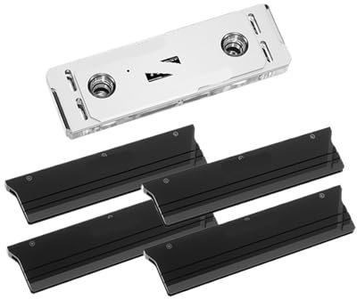 RAM Water Block DDR5/4/3 Memory Radiator FBRWB-PA V2A(Silver With 4 Armors)